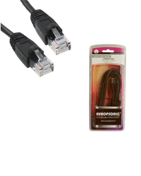 CORDON RJ45 CAT6 1,8M